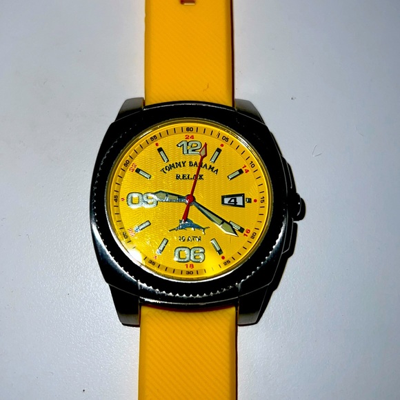Tommy Bahama Relax Watch Yellow - Picture 1 of 8